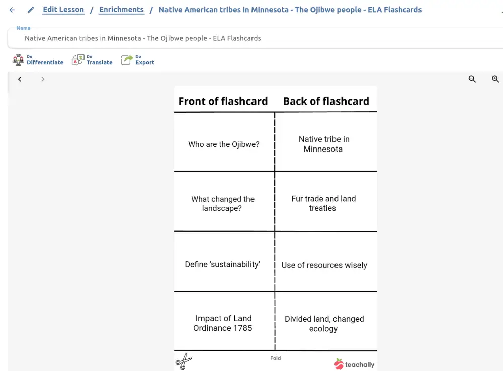 lesson-flashcards